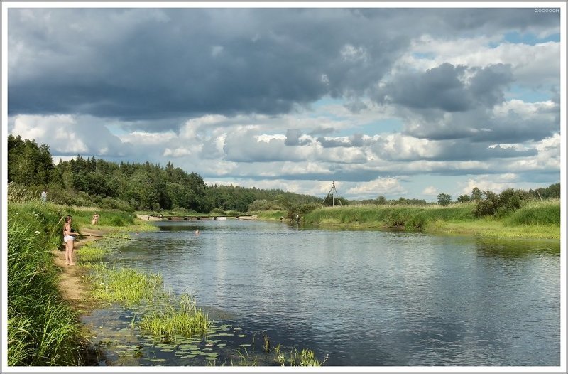 лето река оредеж рыбалка про летоphoto preview