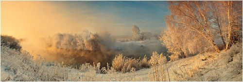 Теплые краски холодной зимы