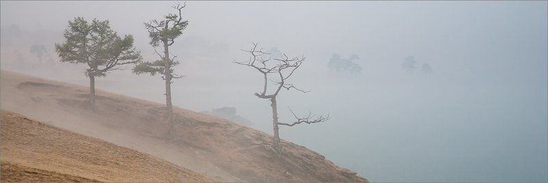 vensk, ольхон, байкал Туманное утроphoto preview