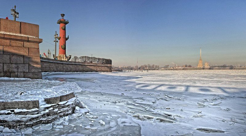 на стрелке Васильевского...photo preview