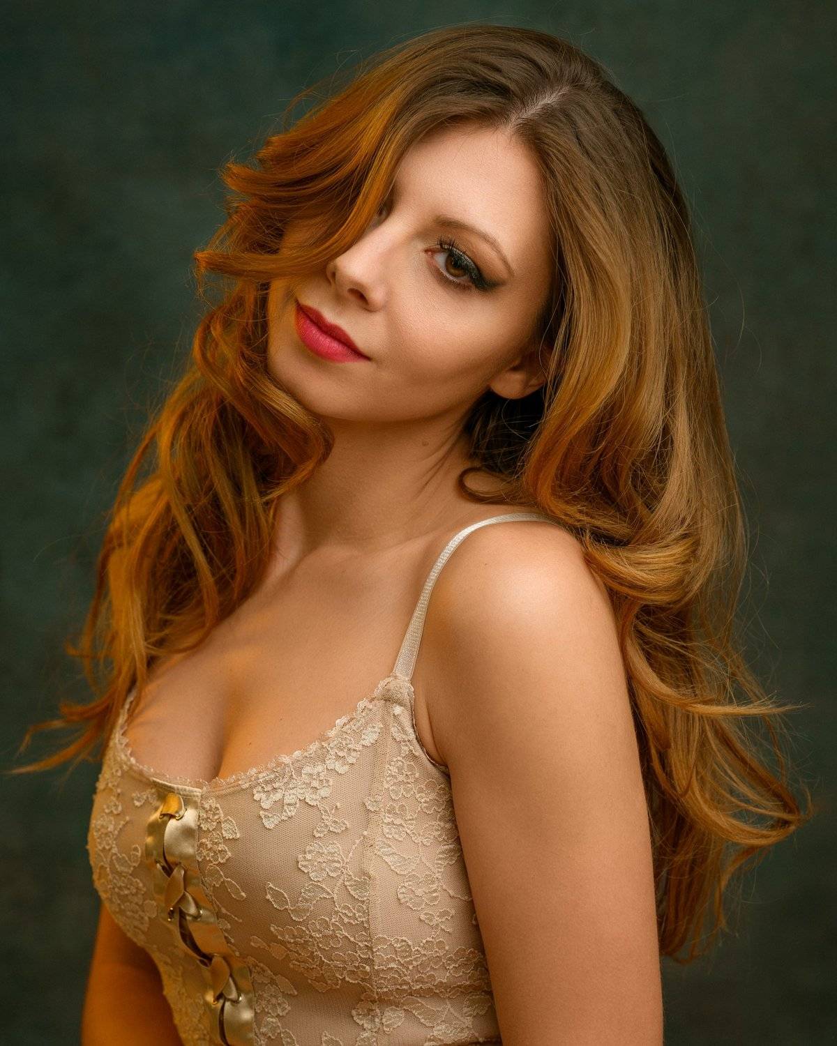 woman, female, young, portrait, beauty, vintage, Saulius Ke