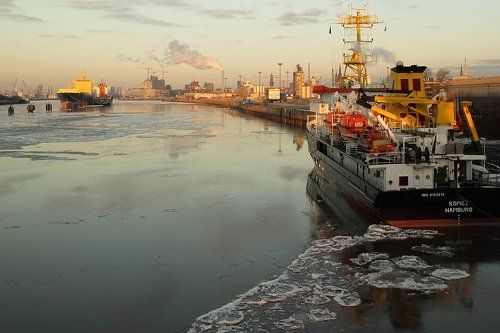 утро на Эльбе