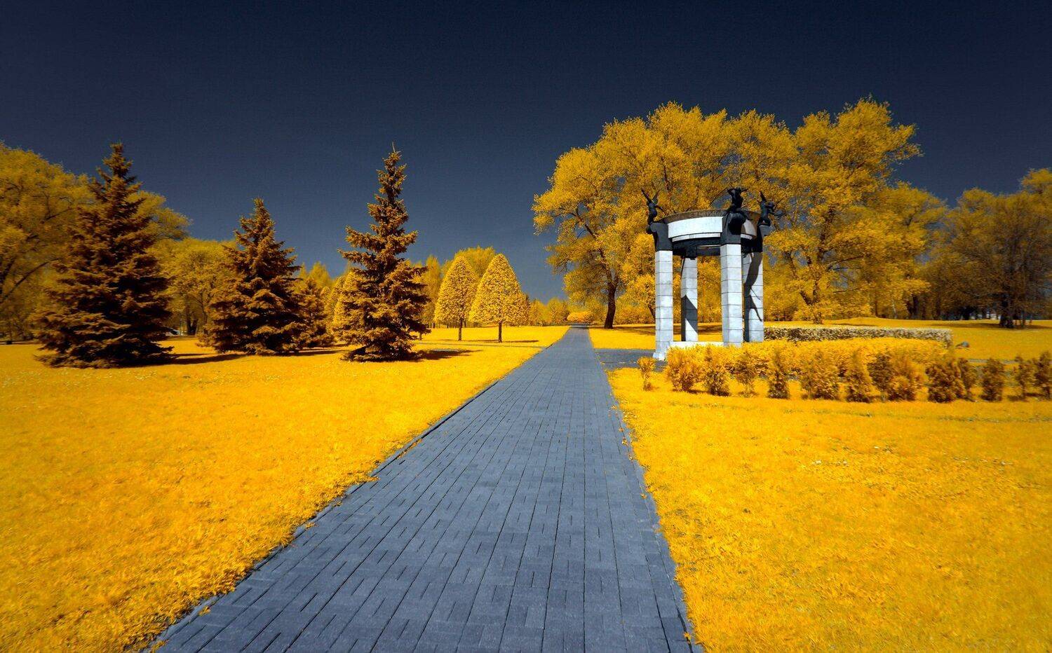 infrared,ик-фото,инфракрасное фото, инфракрасная фотография, пейзаж, весна, беларусь, минск, Sixten ( Сергей )