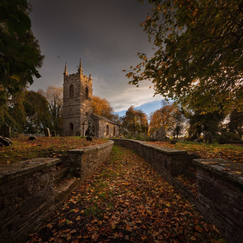ireland, abandoned church, graveyard, ирландия Irelandphoto preview