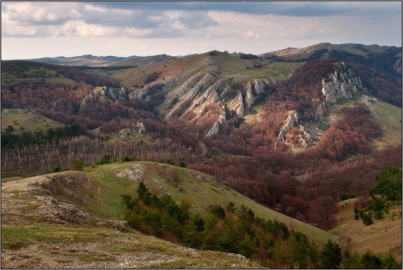 крым, демерджи, горы, весна Морщины горphoto preview