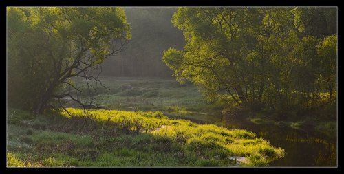 Майское утро на Уче