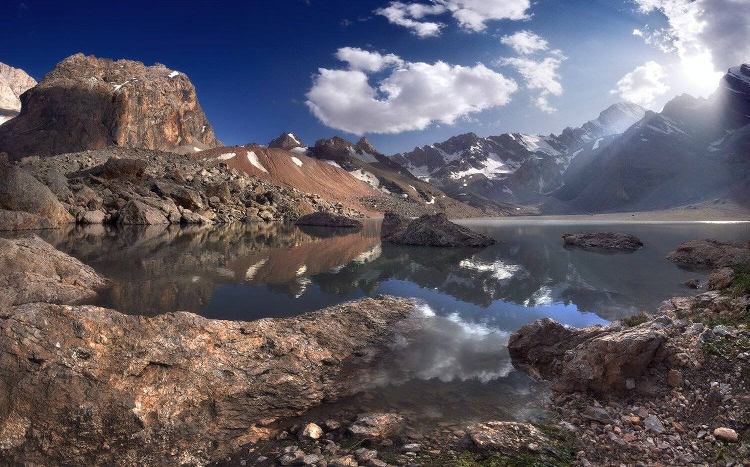 Вечер в фанских горах. Автор: Kordan фаны, фанские горы, Kordan