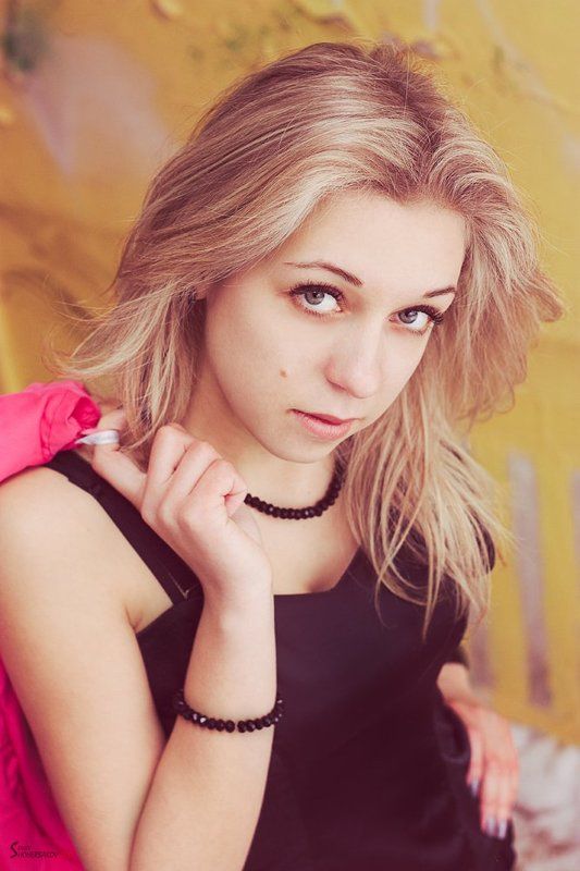 портрет, 2012, красивая, девушка Юляphoto preview