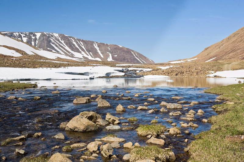 полярный урал, р. макар-рузь. Долина реки Макар-Рузьphoto preview