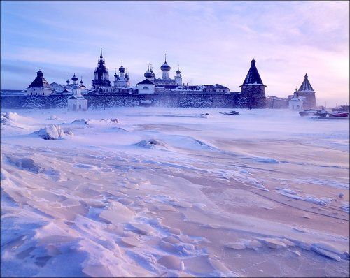 Вечер в бухте Благополучия.