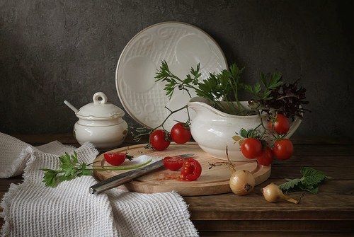 со вкусом помидорок