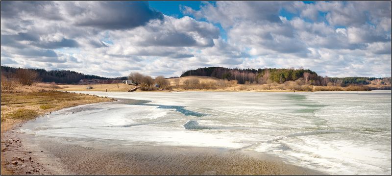 весна, лед, дубровинское Межсезоньеphoto preview