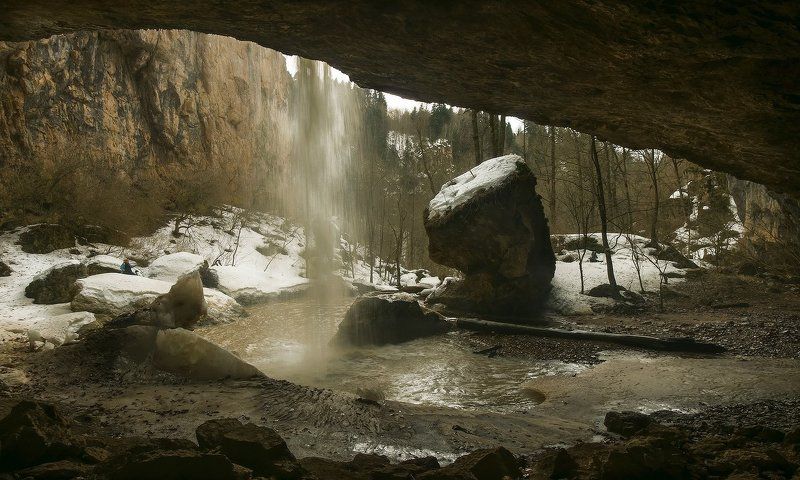 горы, кавказ, водопад, река, весна,чинарка, мезмай, русский хутор С ТОЙ СТОРОНЫ ,,,,!photo preview