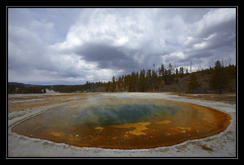 Beauty Pool. Yellowstone.. Автор: Vadim Balakin beauty, pool, yellowstone, Vadim Balakin