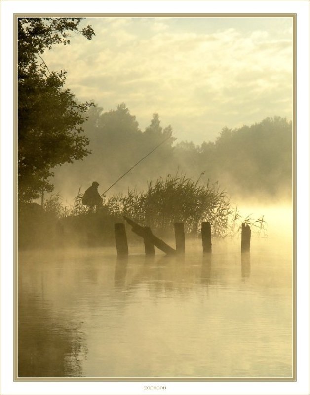 утро вуокса рыбак туман 6:01photo preview