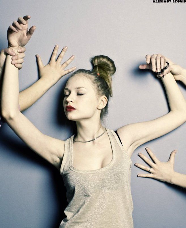 photo hand photo preview