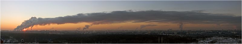 москва, закат, индастриал Погоду на завтра заказывали?photo preview