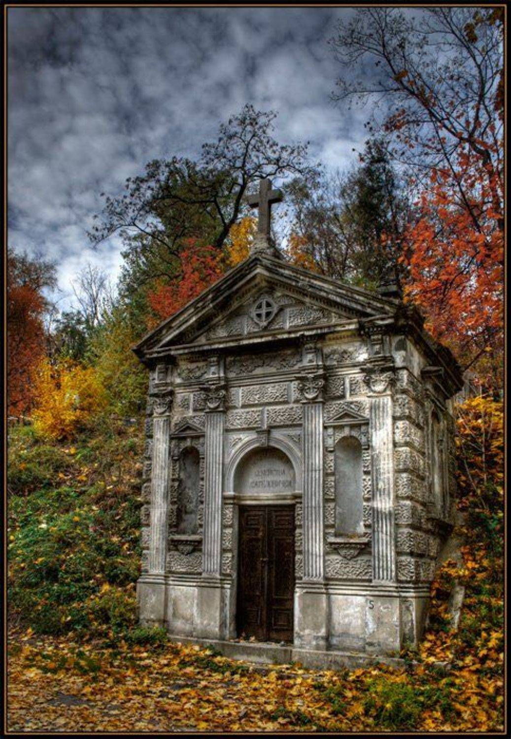 городецкий, склеп, байковое, кладбище, осень, Garin Alexey