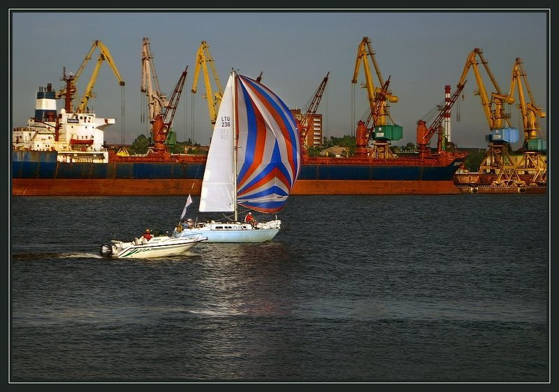 клайпеда Дежурный по каналу....photo preview