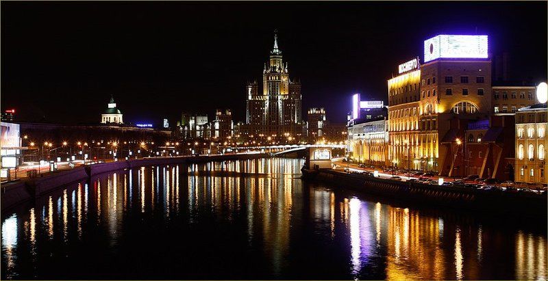 москва Прогулки по вечерней Москвеphoto preview