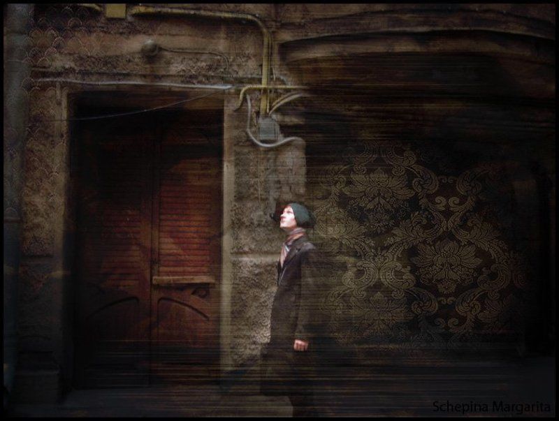 двор узоры сепия бесконечность В одном из дворовphoto preview