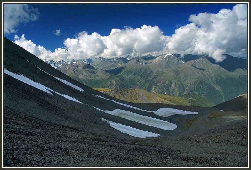 горы , алтай Выше только облакаphoto preview