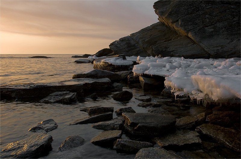 утро, море, весна *photo preview