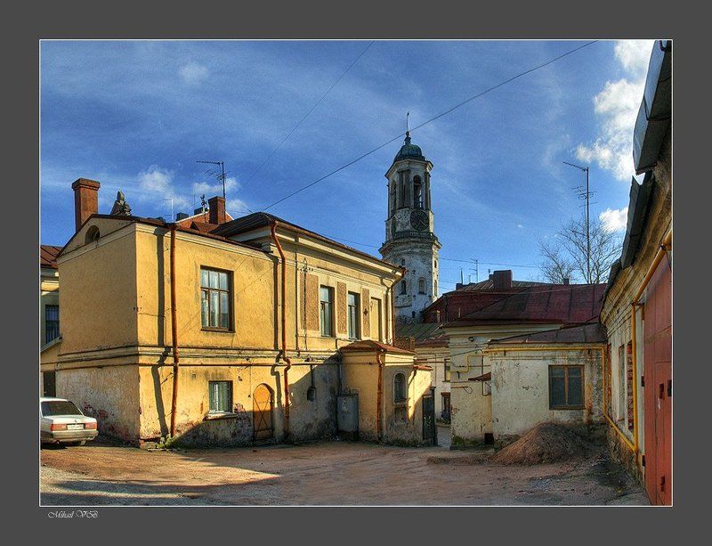 выборг, старый город ~ yards Old City ~photo preview