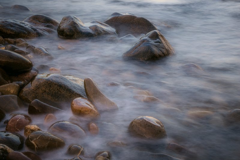 крым, пейзаж, лето, вода, море, вечер, камни, сотера, Камушкиphoto preview