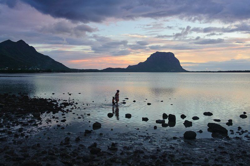 ле морн,маврикий,закат,океан С видом на Ле Морнphoto preview