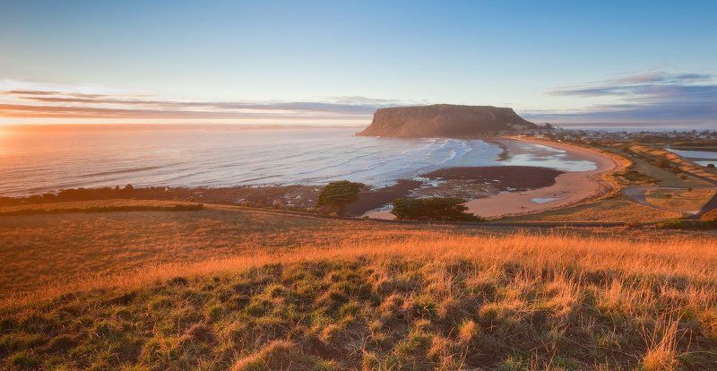 тасмания, stanley Утро в Стенлиphoto preview