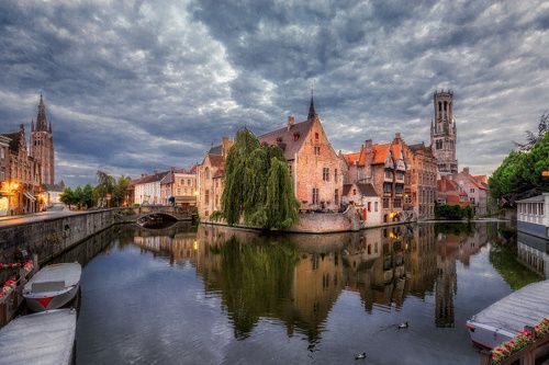 Брюгге, утро