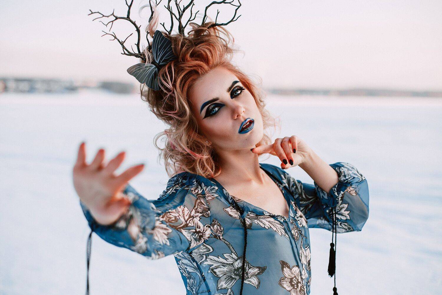 work, girl, woman, portrait, eyes, nice, girl, model, beautiful, beauty, portraitmood, erotic, nude, Artem Kosolapov