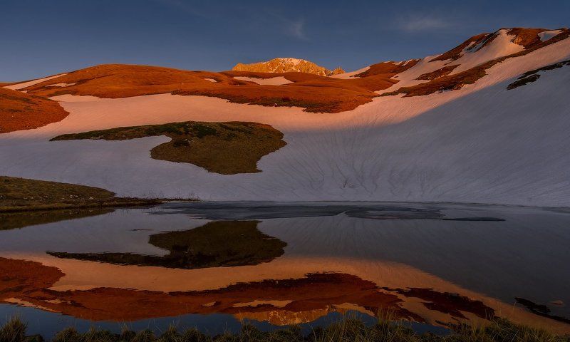 горы , кавказ, весна, лаго-наки, оштен , закат ДЫХАНИЕ ВЕСНЫphoto preview