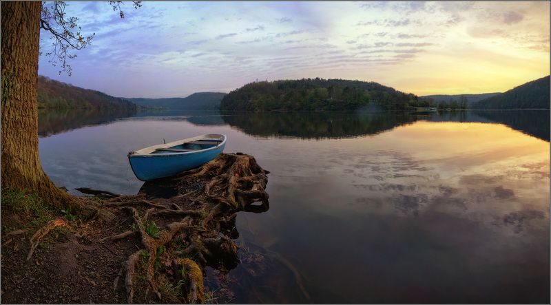 Рассвет на Edersee...photo preview