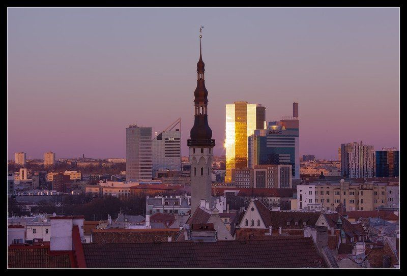 таллинн, tallinn ... еще не вечер у Старого Томаса...photo preview