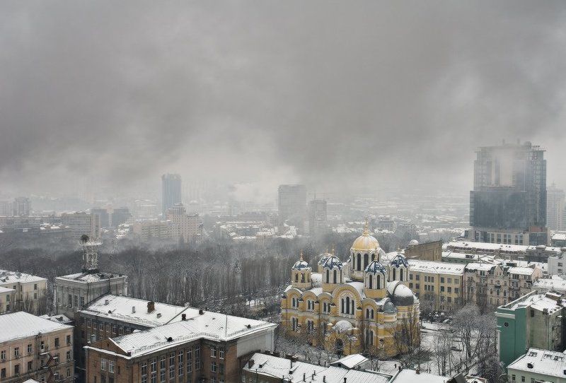 киев, город, владимирский собор Тревожное настроениеphoto preview