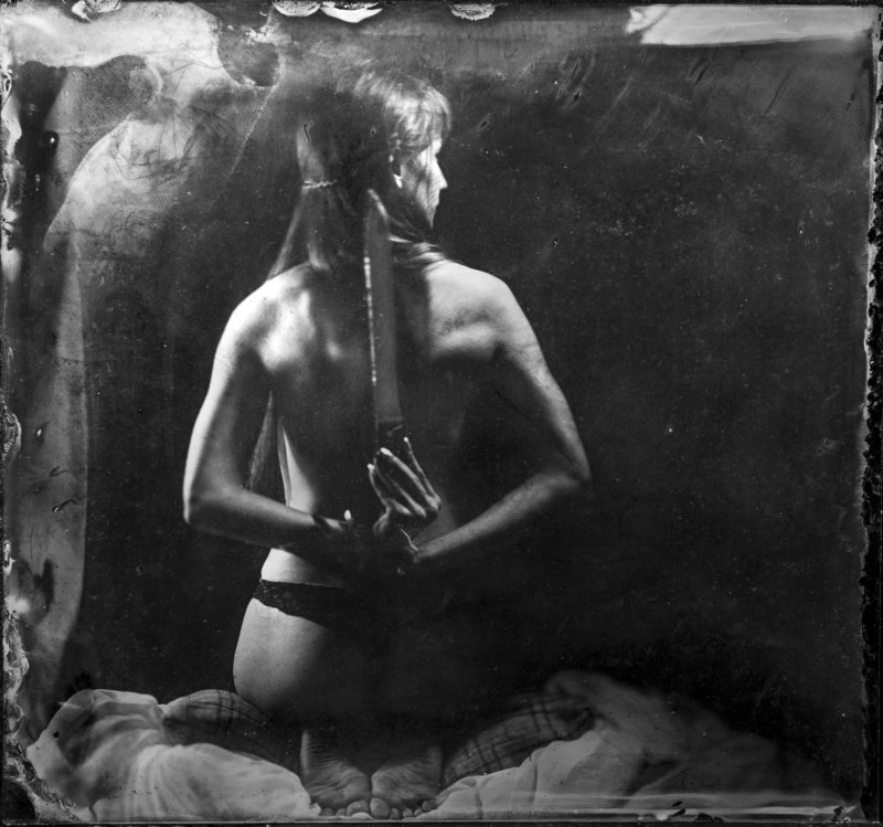 амбротип на стекле 23.5 x 24photo preview