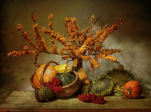 Рыжие дары рыжей осени...