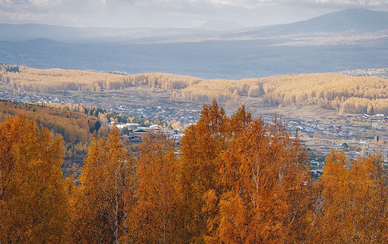 осень, лес, природа, урал, златоуст \