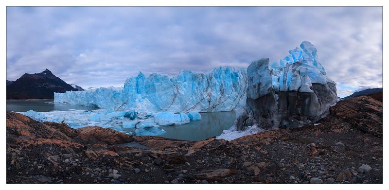 аргентина, перито морено, ледник Про маленького отважного фотографа и большую кучу льда...photo preview