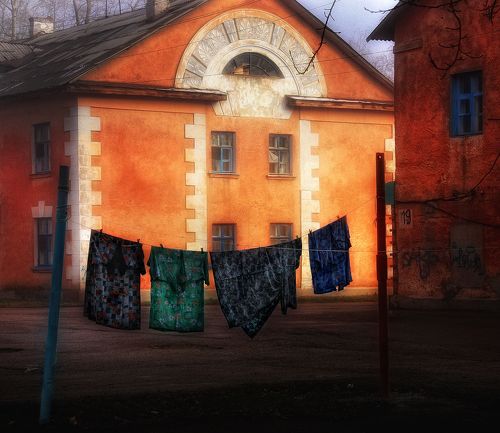 Дворик,которого уже нет.
