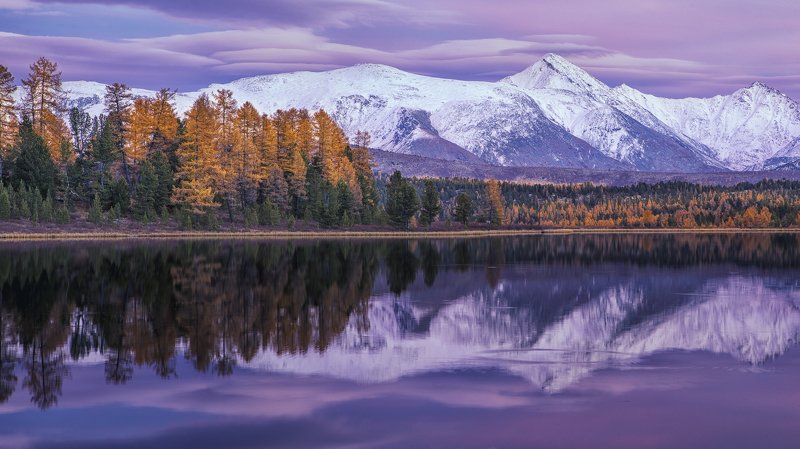 алтай, киделю Отражения оз. Киделюphoto preview