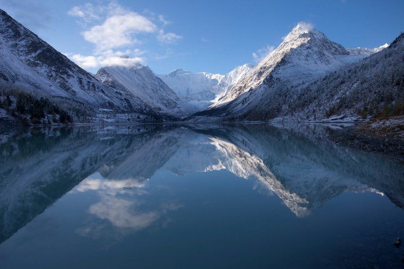 горы, горный алтай, алтай, пейзаж Зазеркальеphoto preview