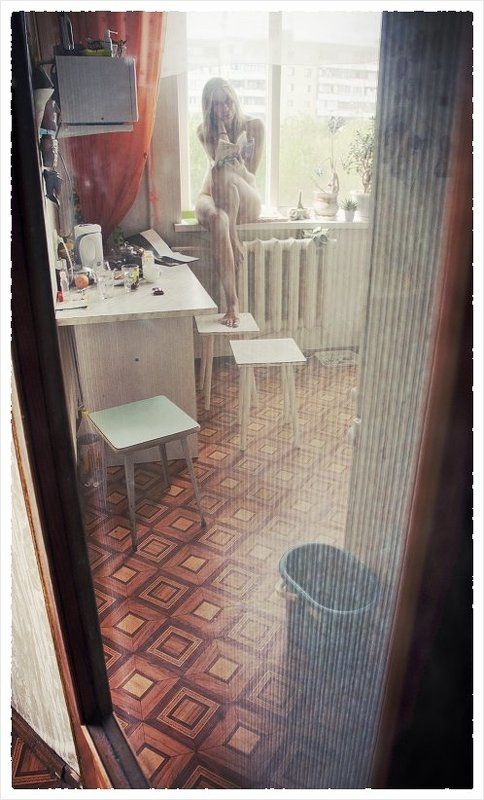 кухонька..  (любовь к отражениям)photo preview