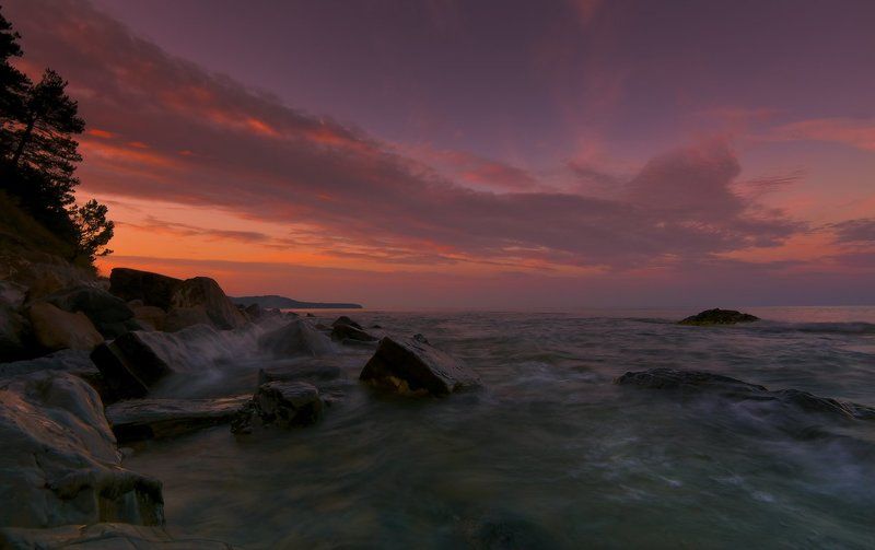 море, рассвет На заре ты её не буди...)photo preview