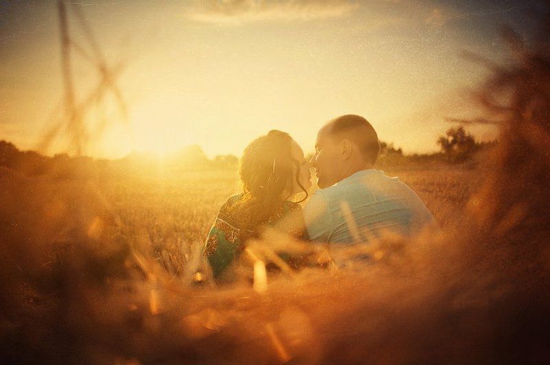 пара, солнце, история любви, свет love storyphoto preview