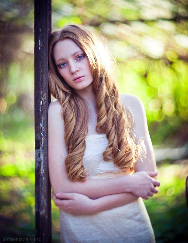 портрет, девушка, пленер, боке, лиза, краснодар ***photo preview