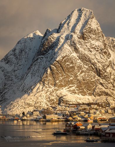Under the shadow of mountains