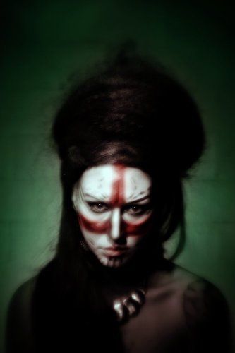 tribal portrait